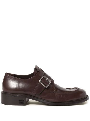 Miu Miu richelieus en cuir - Marron - Miu Miu - Modalova