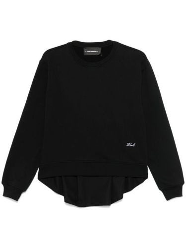 Sweat à empiècements - Karl Lagerfeld - Modalova