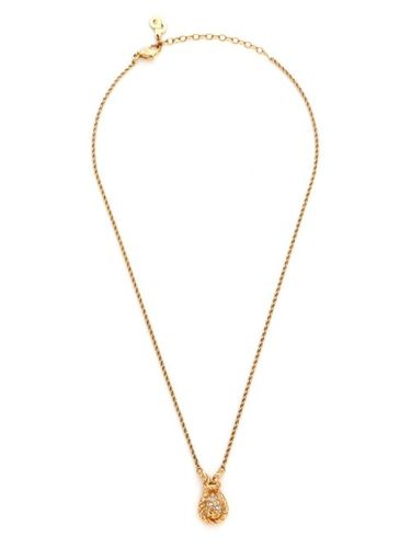 Collier CD à strass - Christian Dior Pre-Owned - Modalova