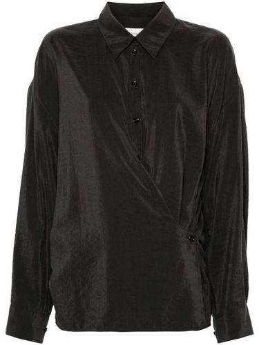 Chemise torsadée à col droit - LEMAIRE - Modalova