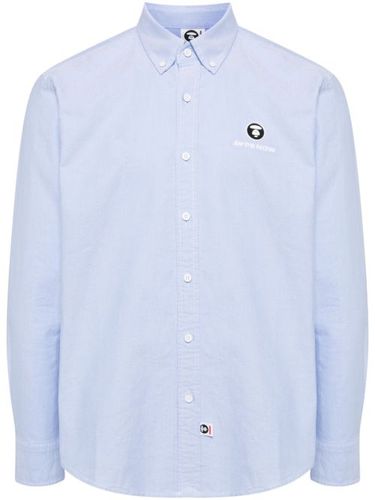 Chemise à patch logo - AAPE BY *A BATHING APE® - Modalova