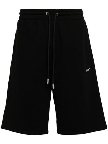 Short de sport à motif brodé - Off-White - Modalova