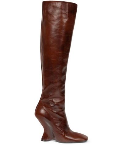 Bottes en cuir 105 mm - DRIES VAN NOTEN - Modalova