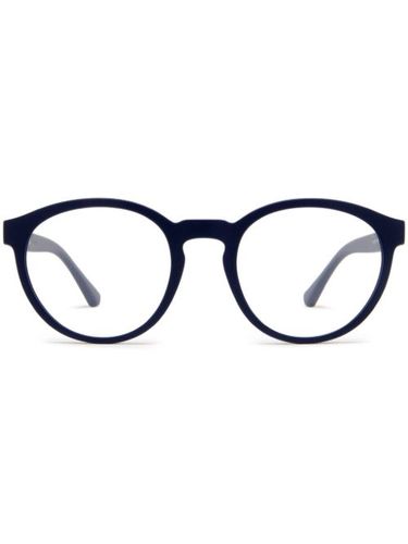 Lunettes de soleil à monture ronde - Emporio Armani - Modalova