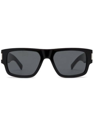 Lunettes de soleil à monture rectangulaire - Saint Laurent Eyewear - Modalova