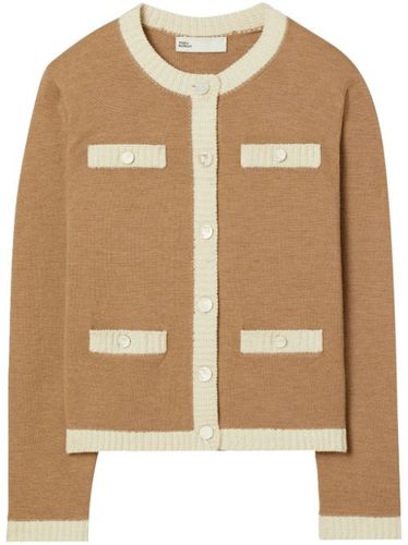 Cardigan Kendra en laine épaisse - Tory Burch - Modalova