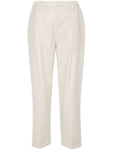 Pantalon à détail plissé - Brunello Cucinelli - Modalova