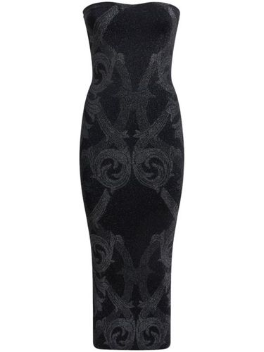 X Wolford robe mi-longue à motif métallisé en jacquard - ETRO - Modalova