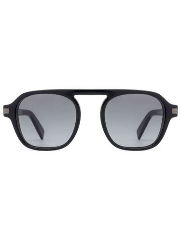 Lunettes de soleil à monture ronde - Zegna - Modalova