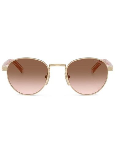 Lunettes de soleil à monture ronde - Prada Eyewear - Modalova