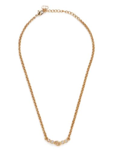 Collier CD à strass - Christian Dior Pre-Owned - Modalova