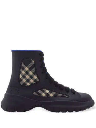 Bottines à carreaux - Burberry - Modalova