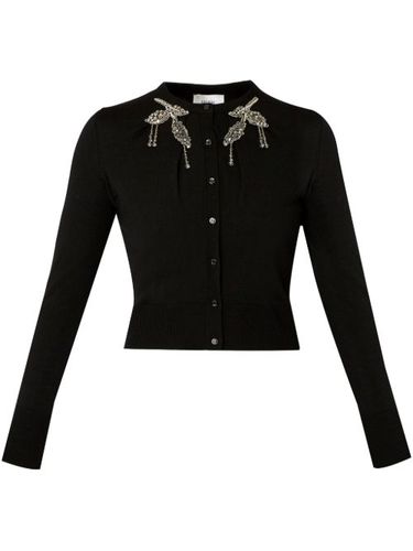 ERDEM cardigan crop - Noir - ERDEM - Modalova