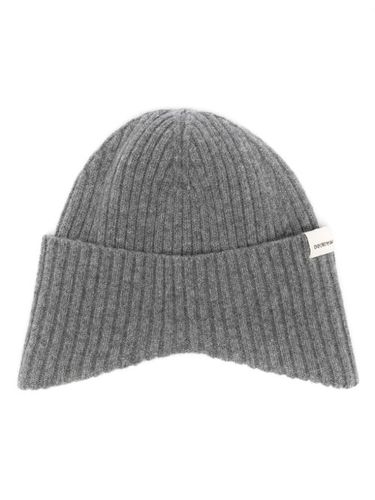 Bonnet en maille nervurée - Emporio Armani - Modalova