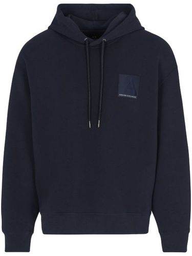 Hoodie à patch logo - Armani Exchange - Modalova