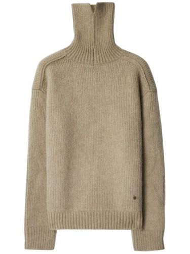 Pull à plaque logo - Burberry - Modalova