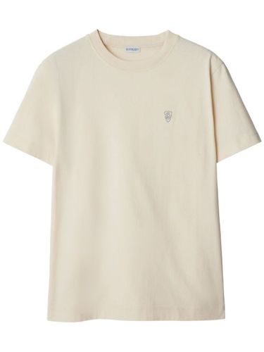 T-shirt à logo brodé - Burberry - Modalova