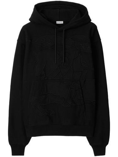 Hoodie à logo brodé - Burberry - Modalova