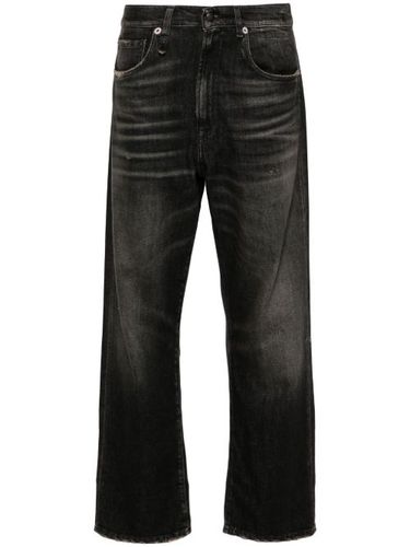 R13 jean à patch logo - Gris - R13 - Modalova