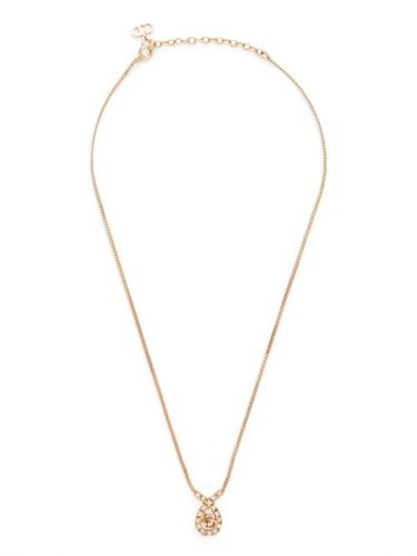 Collier à pendentif logo - Christian Dior Pre-Owned - Modalova
