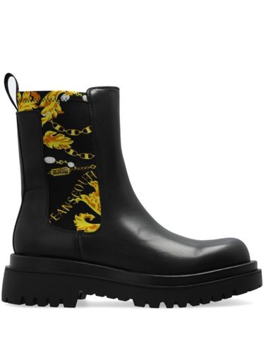 Bottines à imprimé Chain Couture - Versace Jeans Couture - Modalova