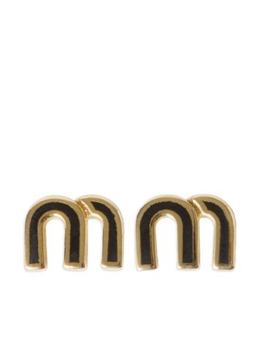 Boucles d'oreilles pendantes - Miu Miu - Modalova