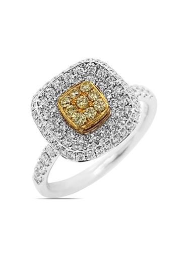 Bague en platine sertie de diamants - HYT Jewelry - Modalova