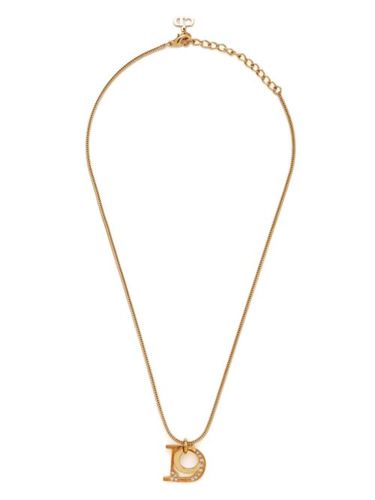 Collier à pierre pendente - Christian Dior Pre-Owned - Modalova
