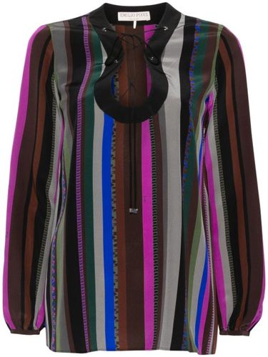 PUCCI blouse en soie - Marron - PUCCI - Modalova