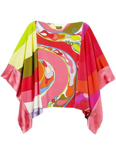 Caftan en soie à imprimé Orchidée - PUCCI - Modalova