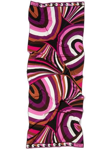 Foulard en soie à imprimé Iride - PUCCI - Modalova