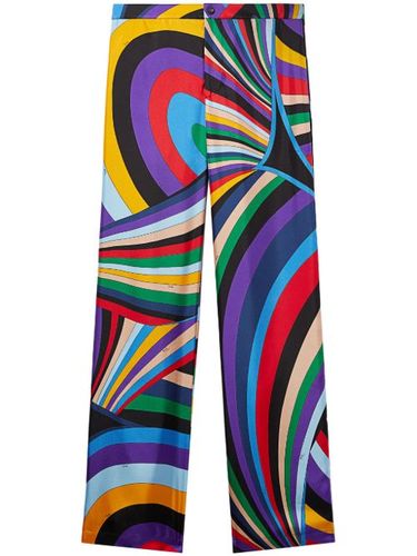 Pantalon en soie à imprimé Iride - PUCCI - Modalova