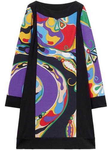 Robe courte à imprimé Orchidée - PUCCI - Modalova