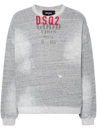 Sweat à effet usé - DSQUARED2 - Modalova