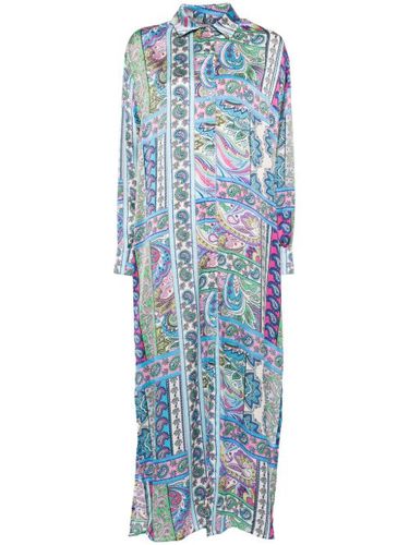 Robe mi-longue boutonnée - Bambah - Modalova