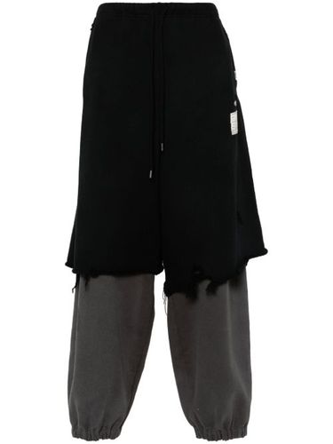 Pantalon de jogging à design superposé - Maison MIHARA YASUHIRO - Modalova