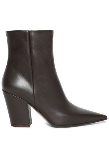Bottines en cuir 85 mm - Gianvito Rossi - Modalova