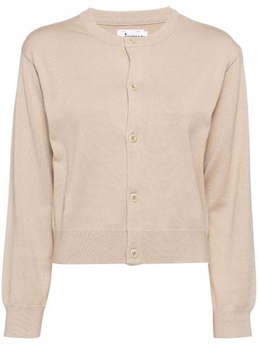 Cardigan à logo brodé - izzue - Modalova