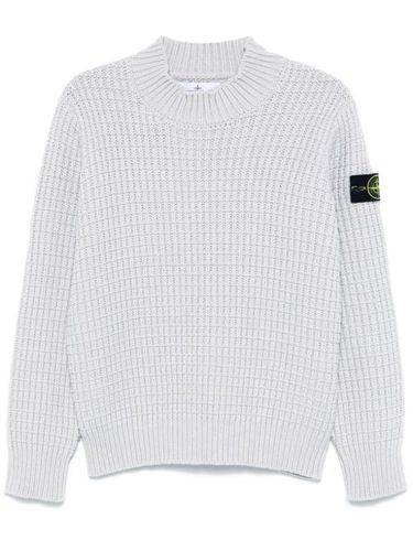 Sweat en coton à patch Compass - Stone Island - Modalova