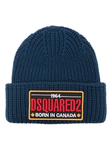 Bonnet à patch logo - DSQUARED2 - Modalova