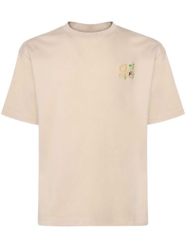 T-shirt à logo brodé - Drôle De Monsieur - Modalova