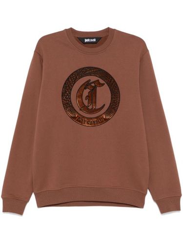 Sweat à logo brodé - Just Cavalli - Modalova
