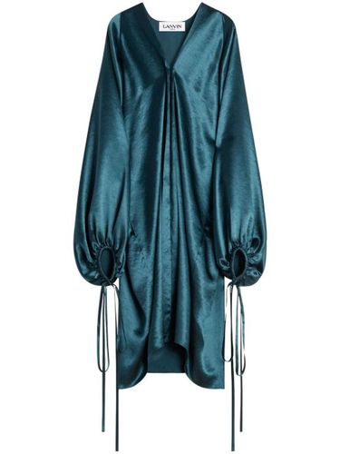 Robe mi-longue à fini satiné - Lanvin - Modalova