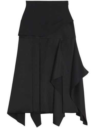 Robe mi-longue à détails drapés - Lanvin - Modalova