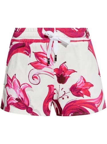 Short à imprimé Majolica - Dolce & Gabbana - Modalova