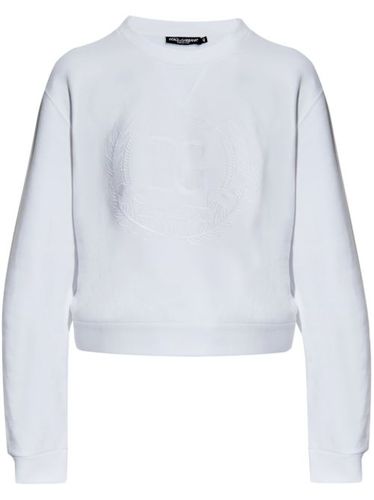 Sweat à logo brodé - Dolce & Gabbana - Modalova
