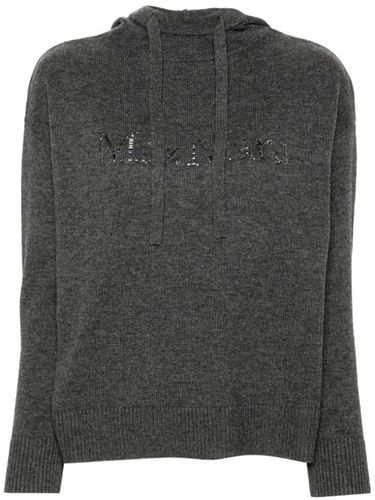 Hoodie à logo orné de cristal - 'S Max Mara - Modalova