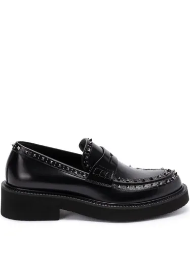 Mocassins Rockstud en cuir - Valentino Garavani - Modalova