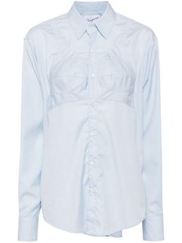 Chemise en coton à détail de soutien-gorge - Vaquera - Modalova