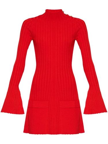 Robe courte en maille à design nervuré - Stella McCartney - Modalova